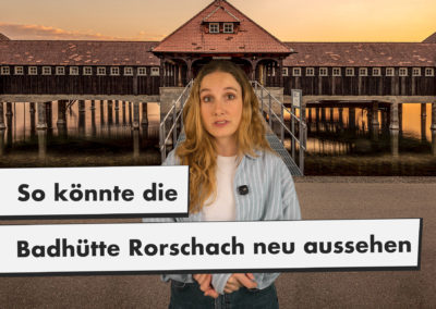 So könnte die Badhütte Rorschach neu aussehen